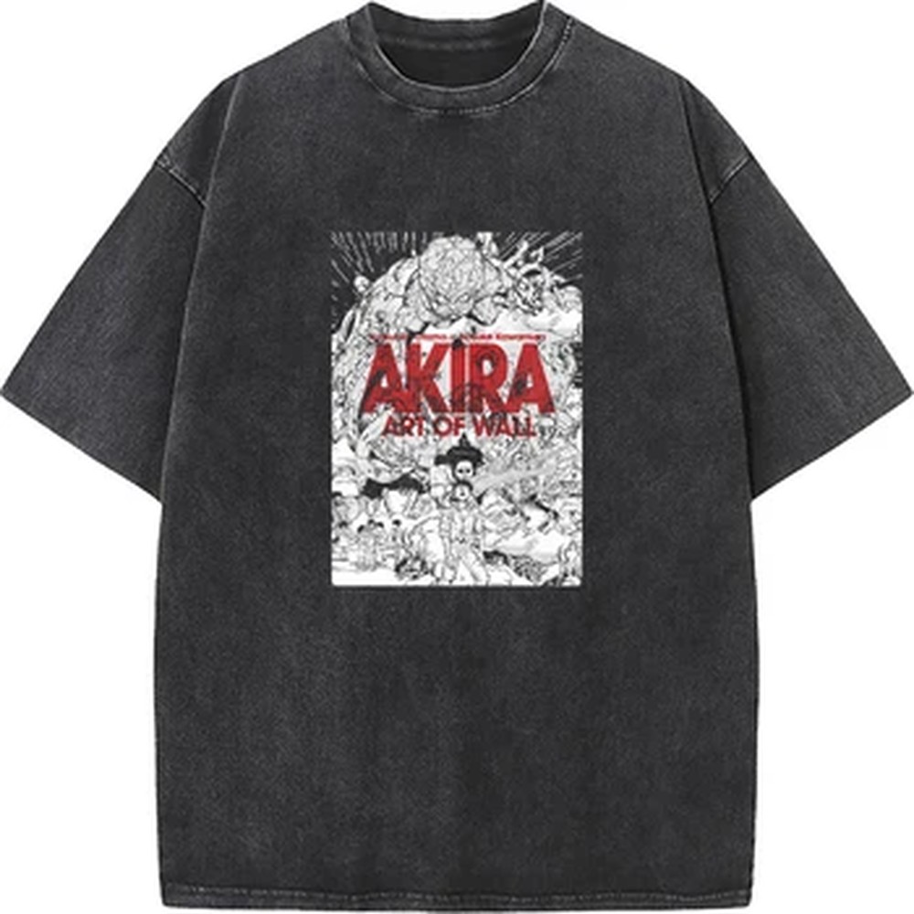 Summer Clothing Italy - Kaos T-shirt Cetak Grafis Manga Akira