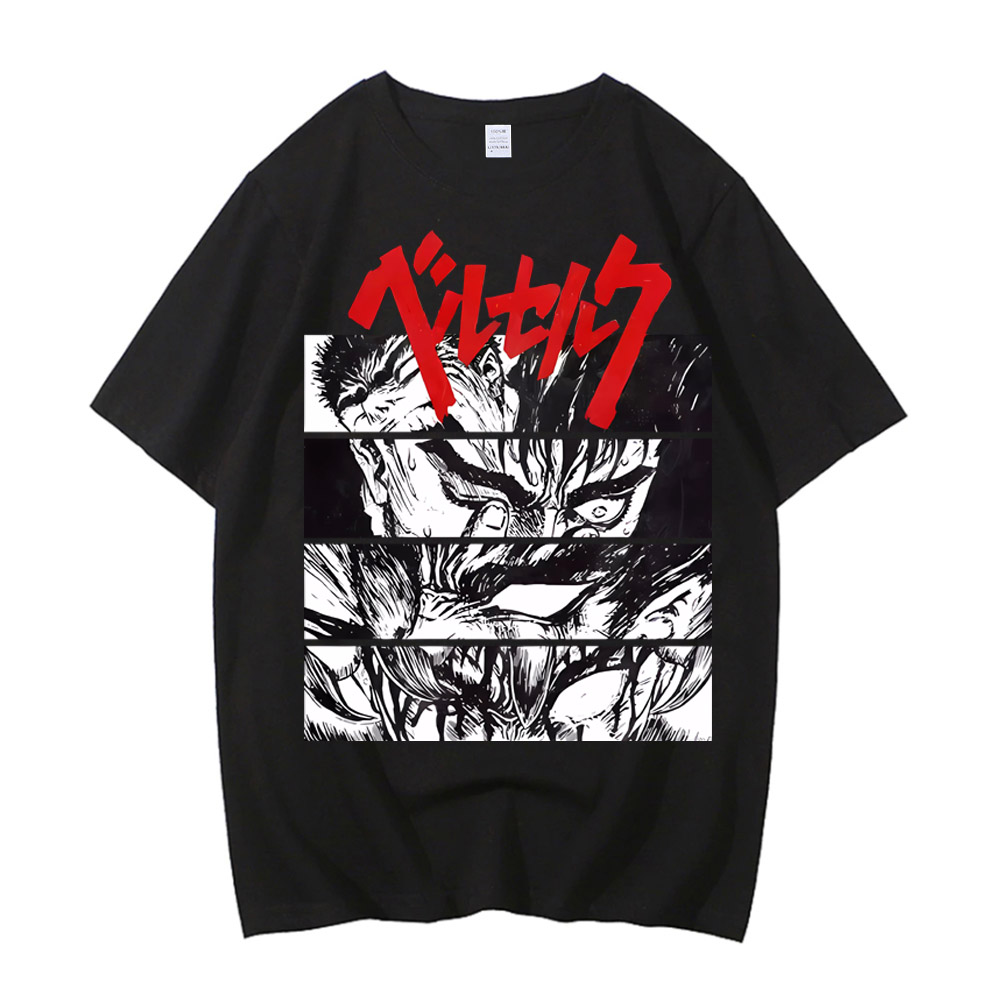 Summer Clothing Trends 2026 - Kaos Anime Berserk Musim Panas 2026