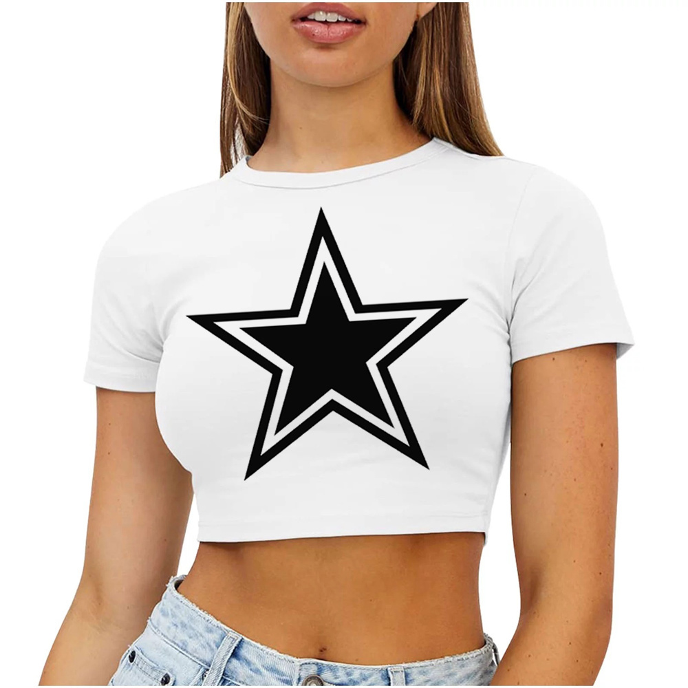 Summer Clothing Teens - Atasan Crop Top Y2k 2000-an, atasan