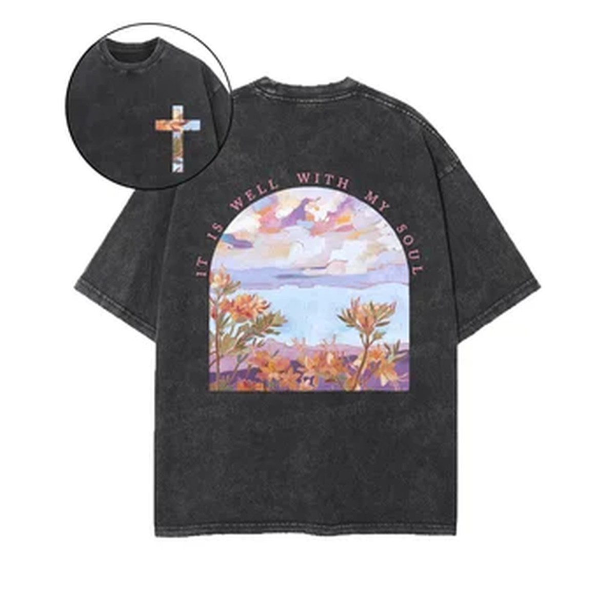 Summer Clothing Italy - Kaos Cetak Seni Trendy Musim Panas