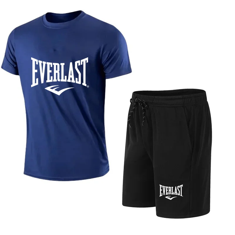 Summer Gym Clothing - Kaus + Celana Pendek Musim Panas