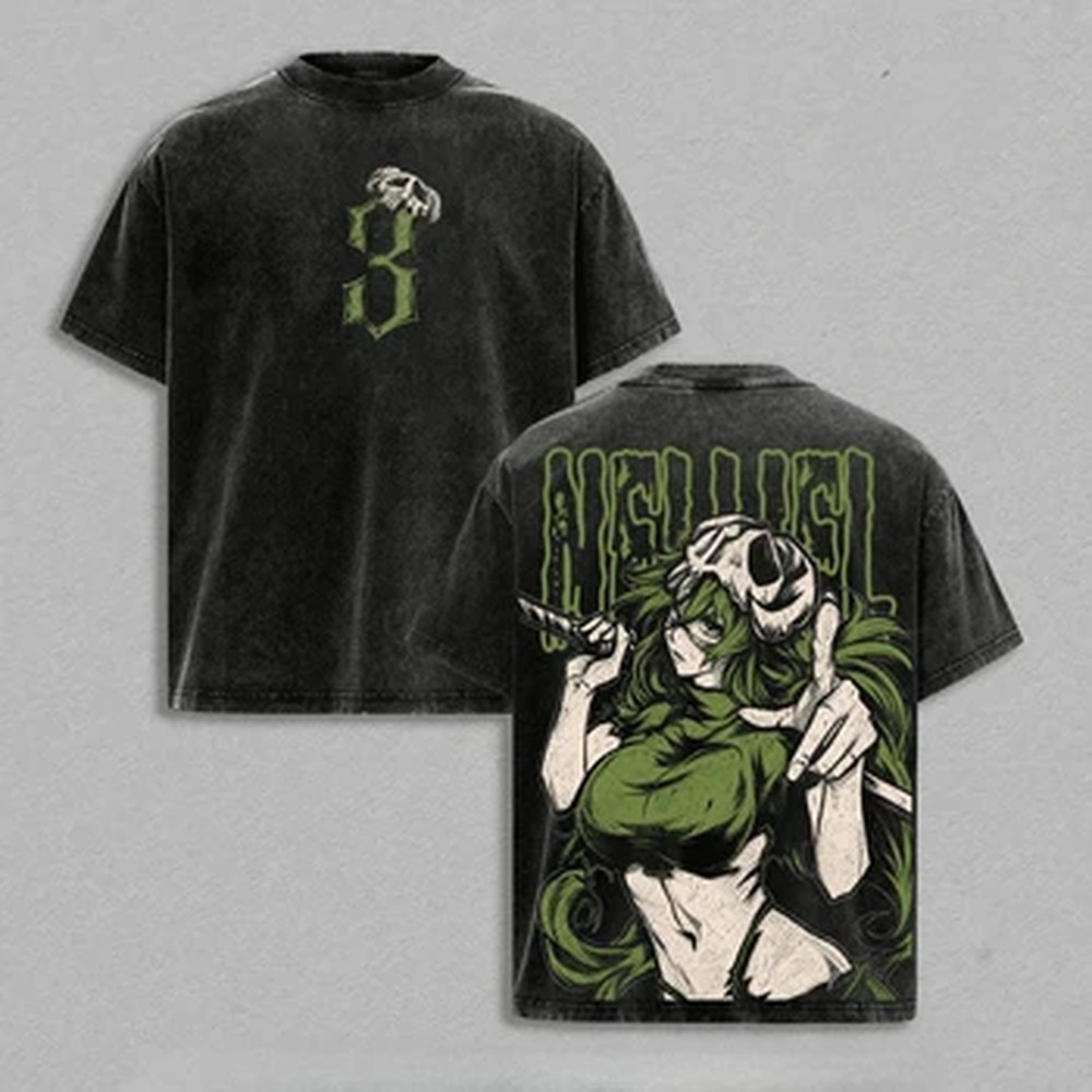 Summer Clothing Italy - Kaos Anime BLEACH Bermotif Nelliel Tu