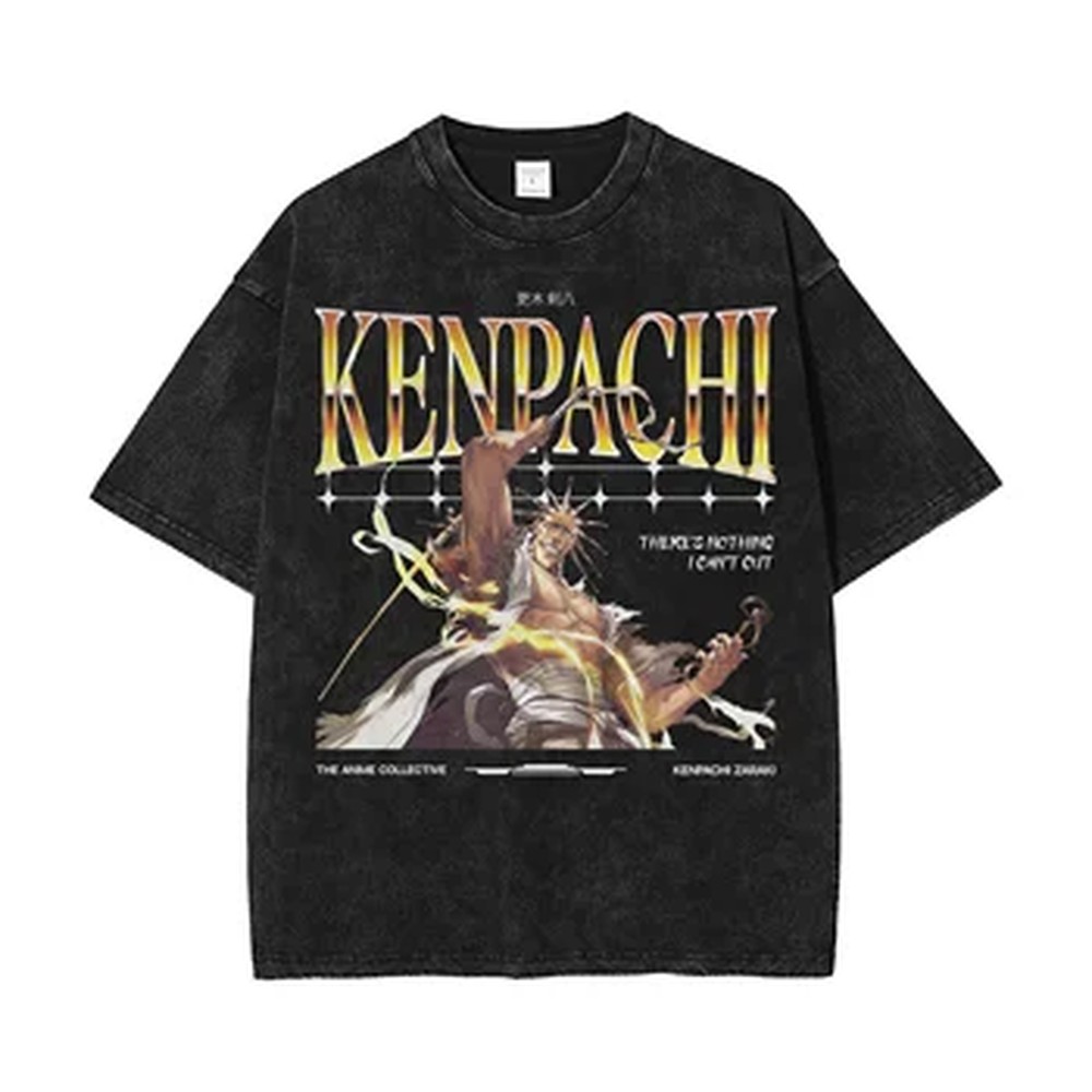 Summer Clothing Italy - Kaos Anime BLEACH Zaraki Kenpachi 2026