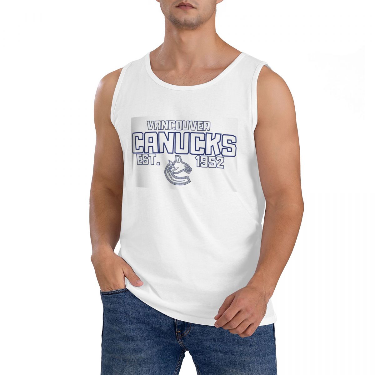 Summer Clothing Canada - Kaus Tanpa Lengan Kanada Hoki Vancouver