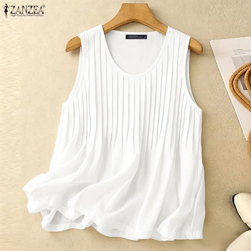 Summer Clothing Plus Size - ZANZEA Tank Top Wanita Musim Panas