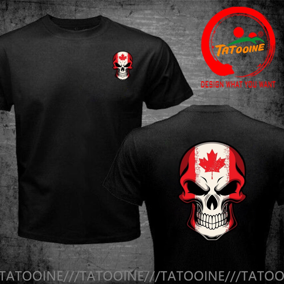 Summer Clothing Canada - Desain Lucu Bendera Kanada Dilukis di