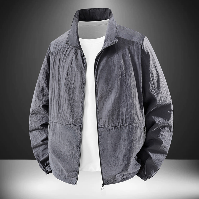 Summer Clothing Plus Size - Jaket Cepat Kering Ultra-tipis Pria Luar