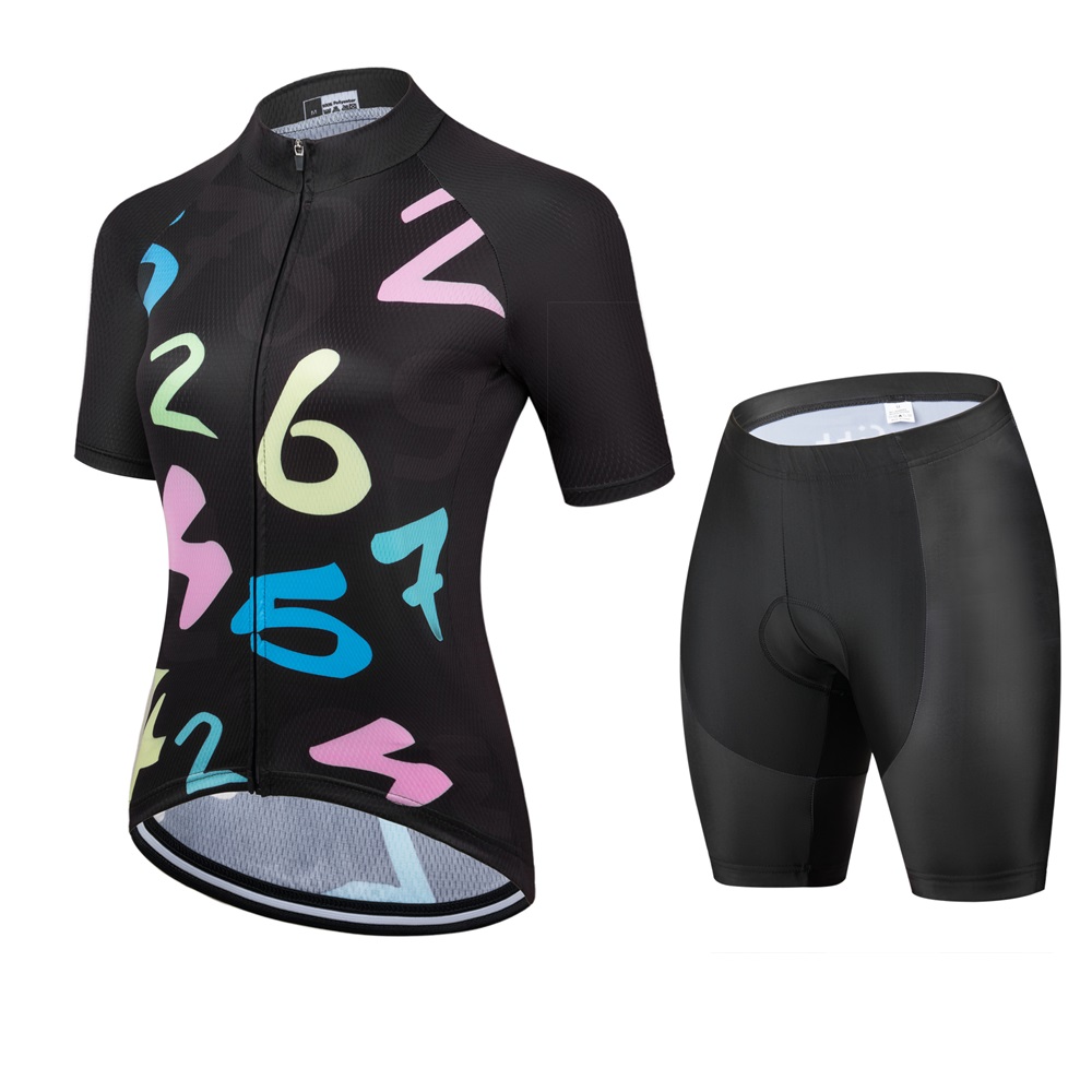 Summer Jumper Clothing - Kafitt 2021 Set Jersey Bersepeda Lengan