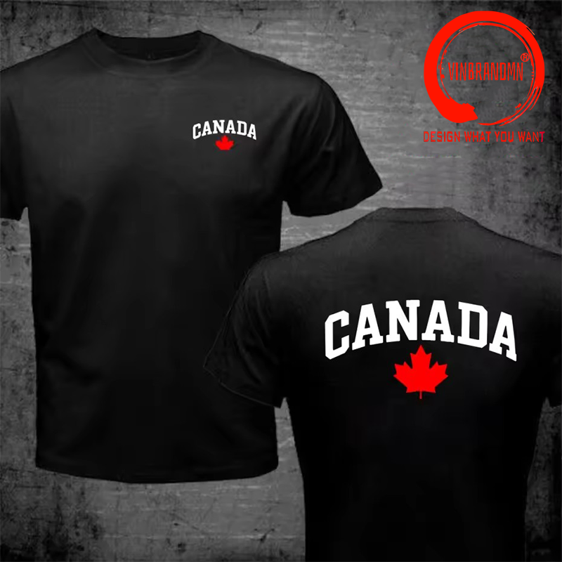 Summer Clothing Canada - Kaos Katun 100% Desain Fashion Cetak