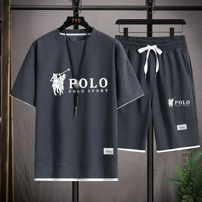 Summer Gym Clothing - Setelan Olahraga Pria Musim Panas 2026,