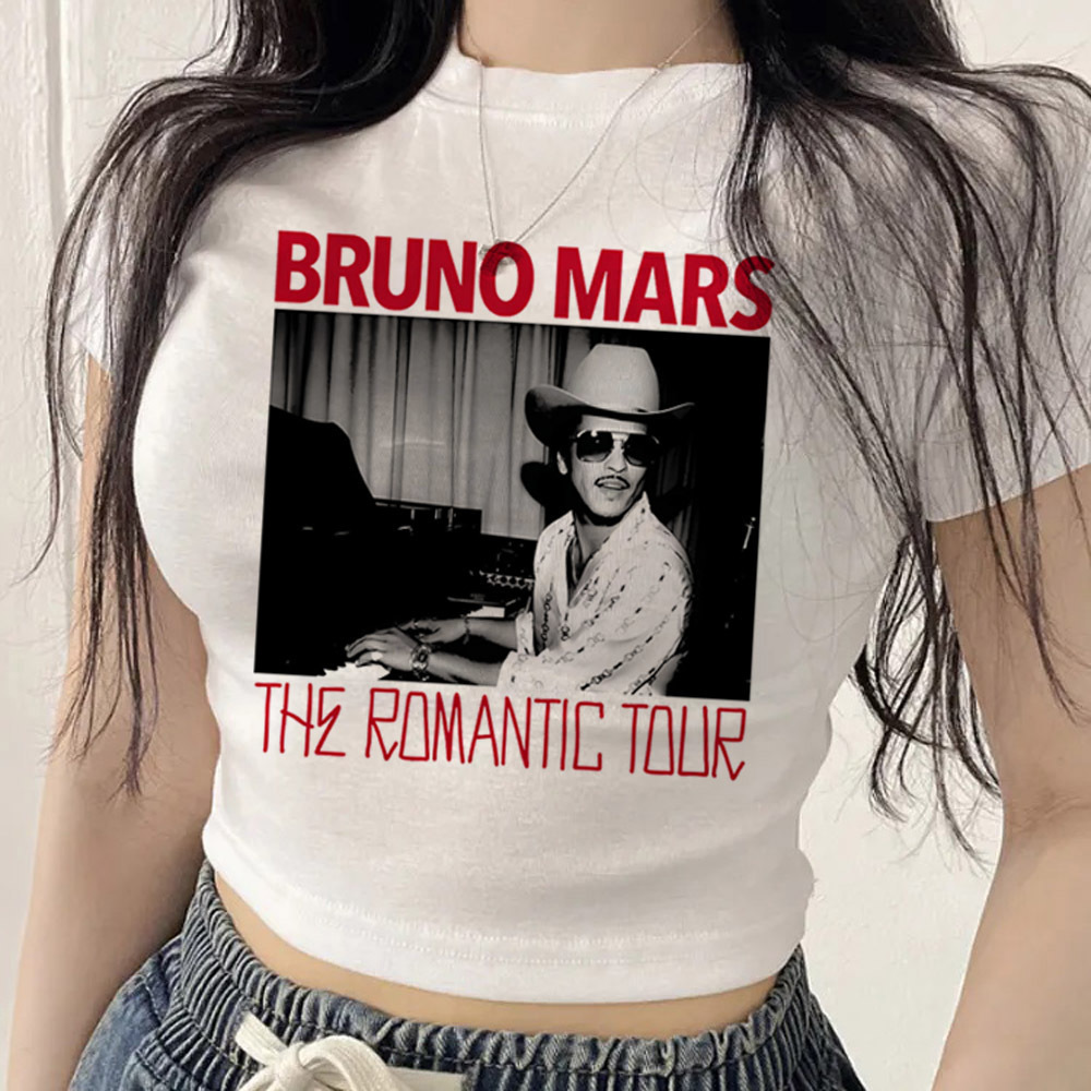 Bruno Mars crop top teen anime - Summer Clothing Teens ulasan dan harga