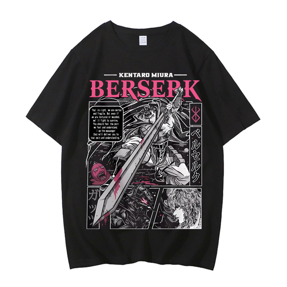 Kaos Anime Berserk Musim Panas - Summer Clothing Trends 2026 ulasan dan harga