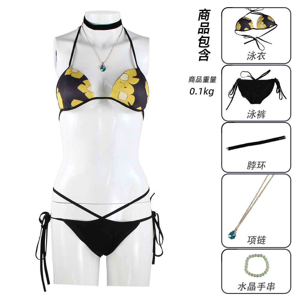 2 Model Baju Renang Bikini Gay - Halter Neck Top ulasan dan harga