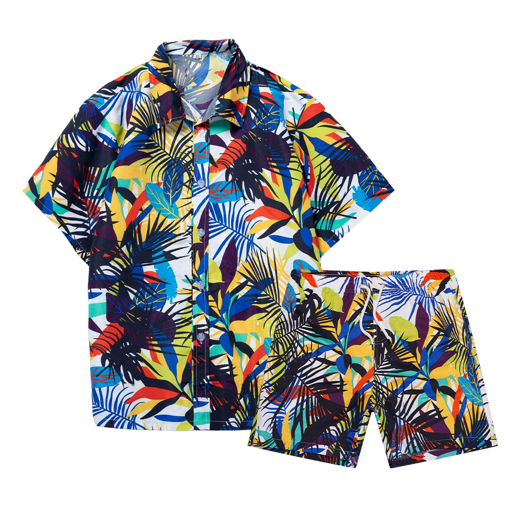 Setelan Kemeja Pria Motif Poho - Beach Shirt Hawaiian ulasan dan harga