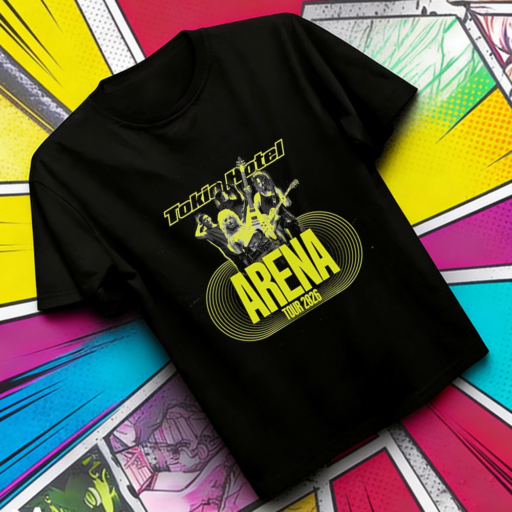 Kaos Katun Tokio Hotel Arena T - Summer Clothing Teens ulasan dan harga