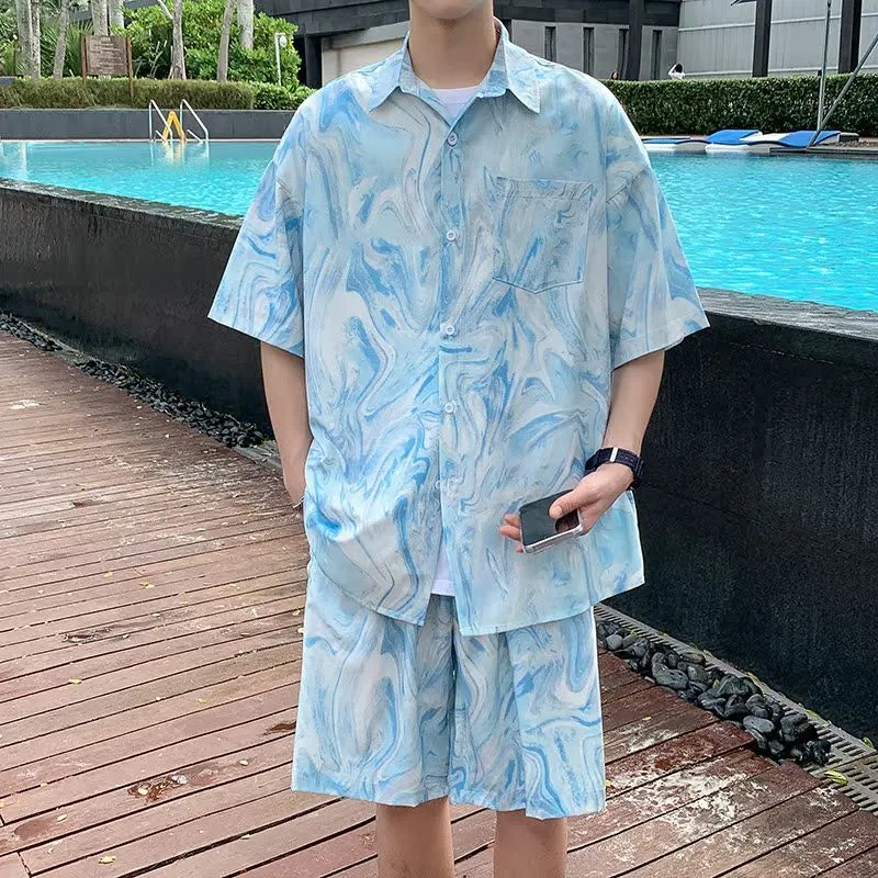 Setelan Kemeja Pantai Hawaii P - Beach Shirt Hawaiian ulasan dan harga