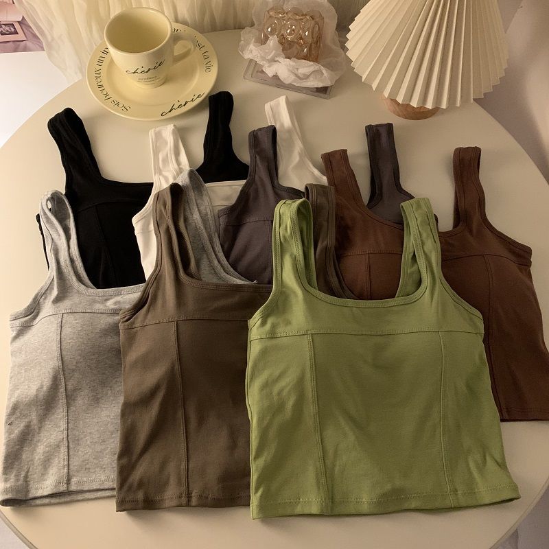 Tank Top Wanita dengan Bra Baw - Summer Zara ulasan dan harga