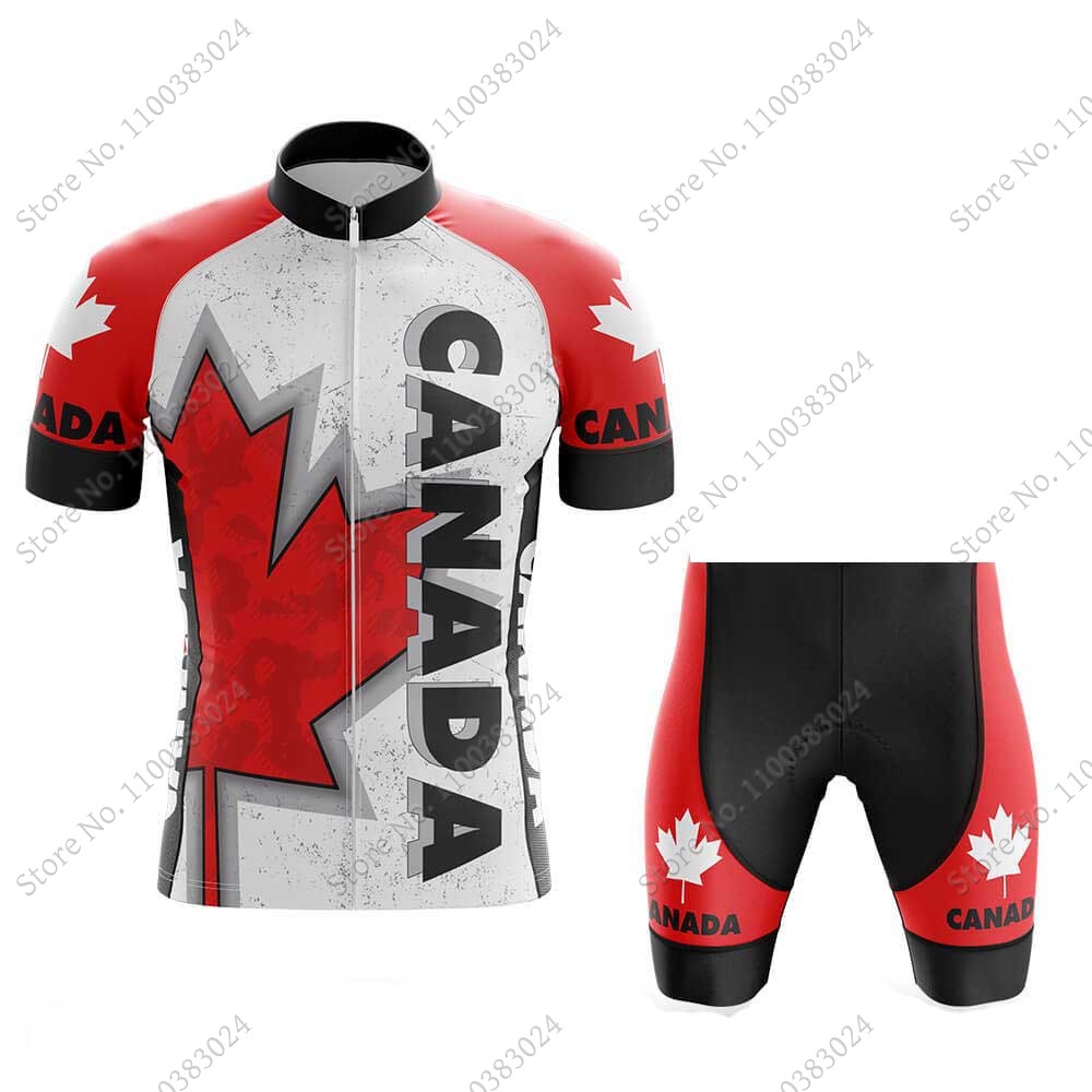 Set Jersey bersepeda tim nasio - Summer Clothing Canada ulasan dan harga