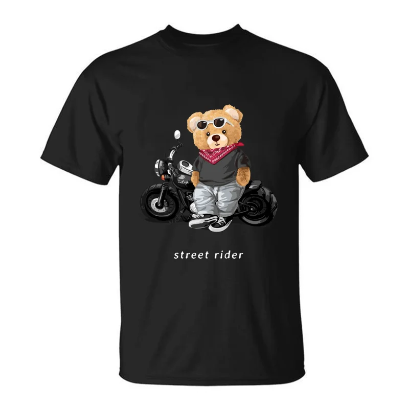 Kaus pria motif Ksatria Teddy  - Summer Knights Clothing ulasan dan harga