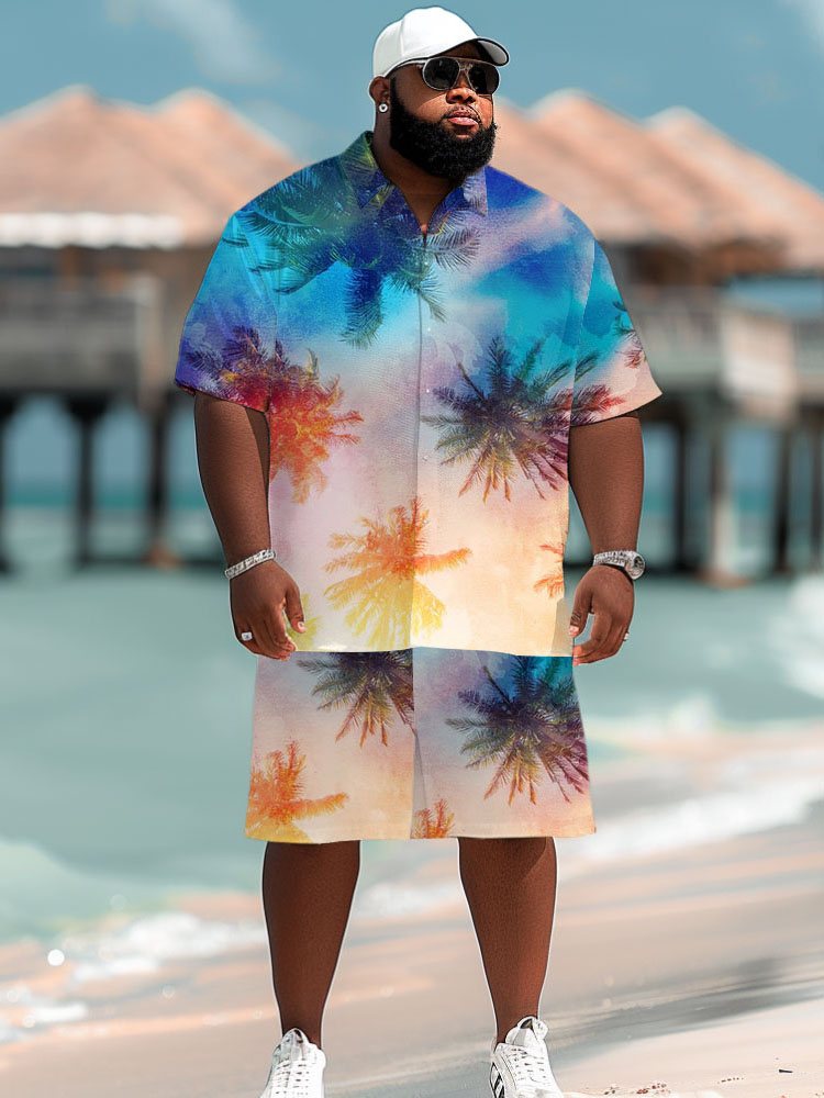 Setelan Kemeja Pria Motif Poho - Beach Shirt Hawaiian ulasan dan harga