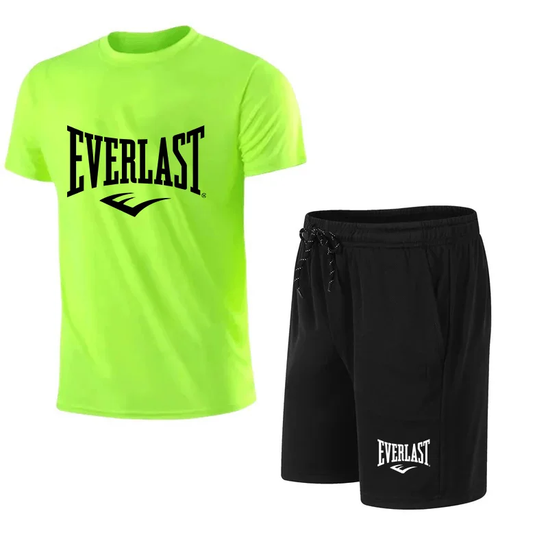 Kaus + Celana Pendek Musim Pan - Summer Gym Clothing ulasan dan harga