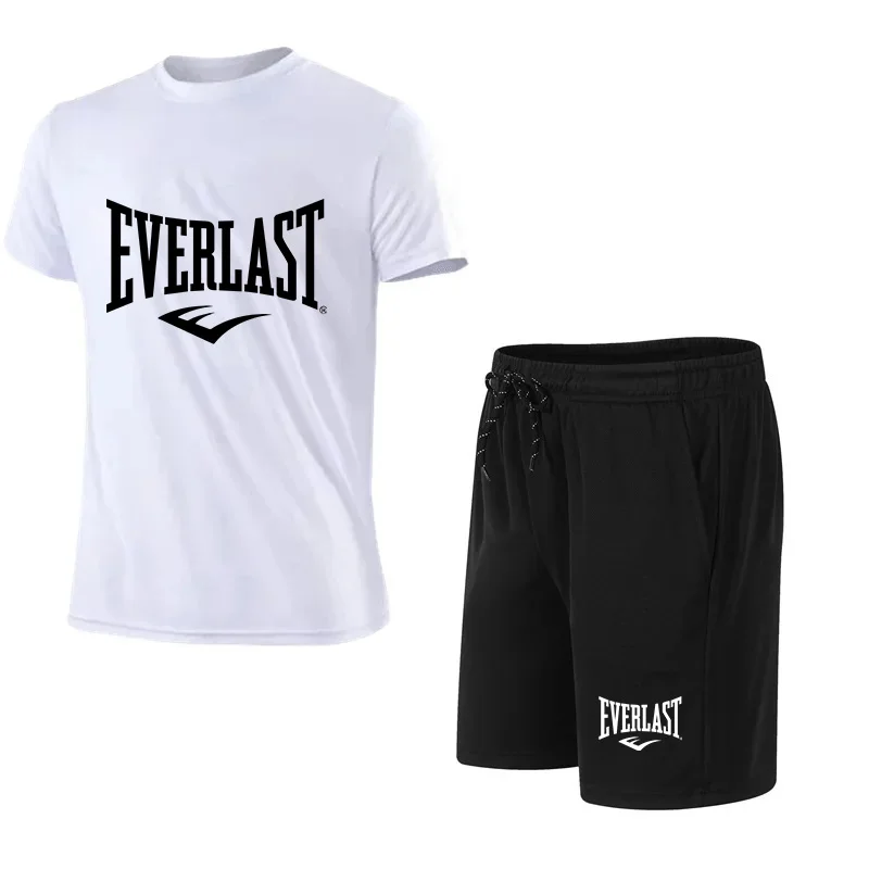 Kaus + Celana Pendek Musim Pan - Summer Gym Clothing ulasan dan harga