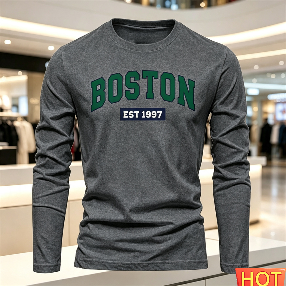 Kaos Lengan Panjang Pria Musim - Summer Knit Clothing ulasan dan harga