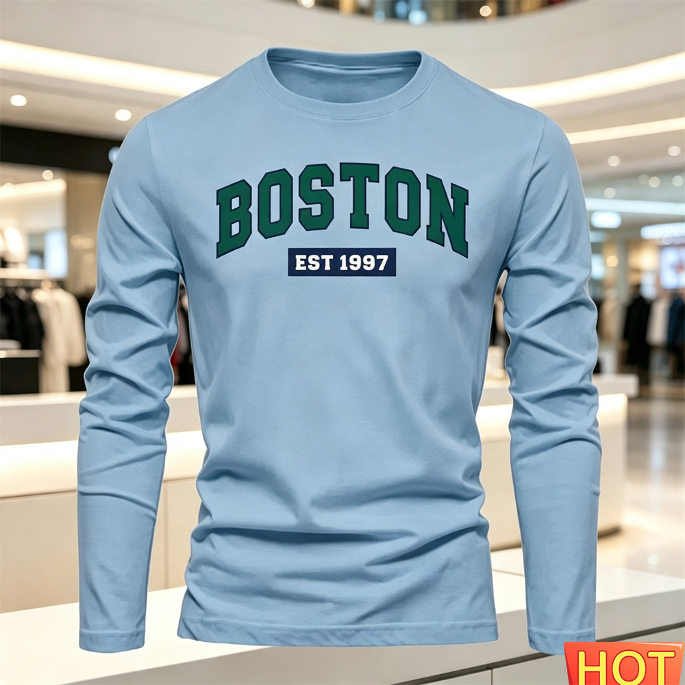 Kaos Lengan Panjang Pria Musim - Summer Knit Clothing ulasan dan harga