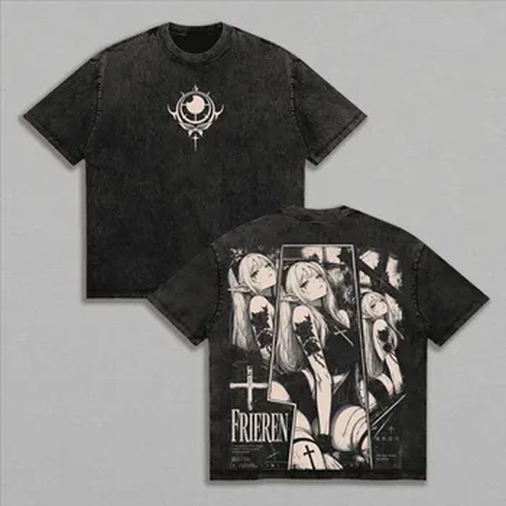 Kaos Fashion Y2k Frieren Bermo - Summer Clothing Italy ulasan dan harga