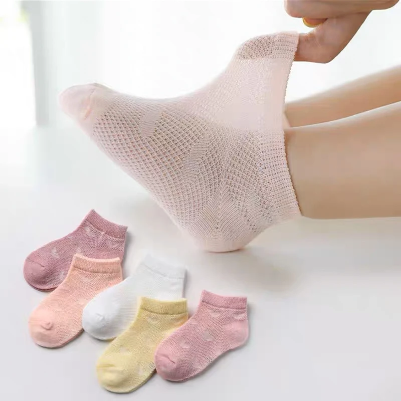 5 Pasang Set Kaus Kaki Jaring  - Summer Clothing For Baby Boy ulasan dan harga
