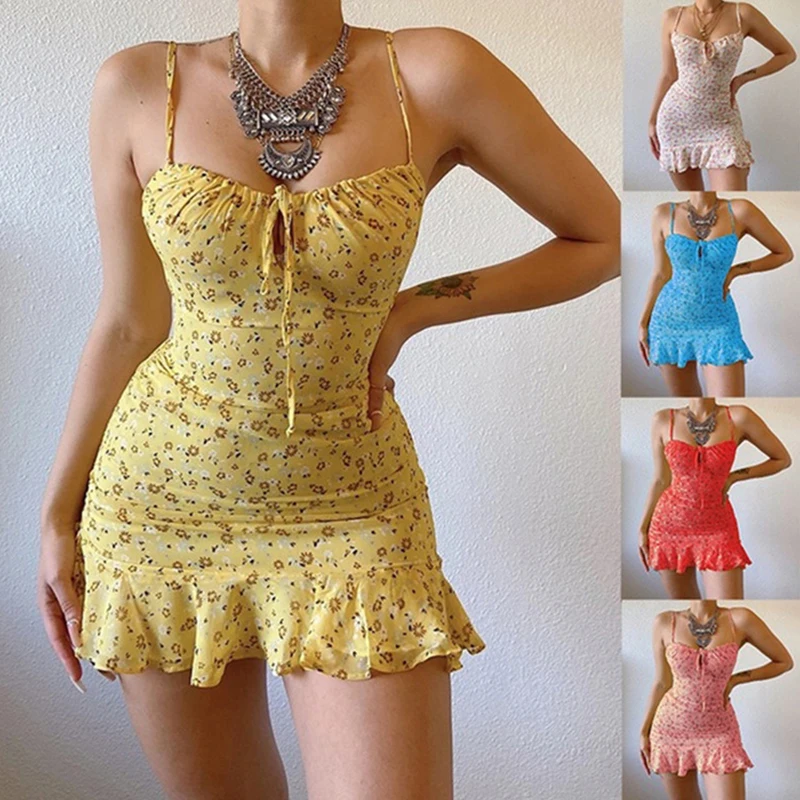 Gaun kamisol bunga kecil wanit - Summer Zara ulasan dan harga