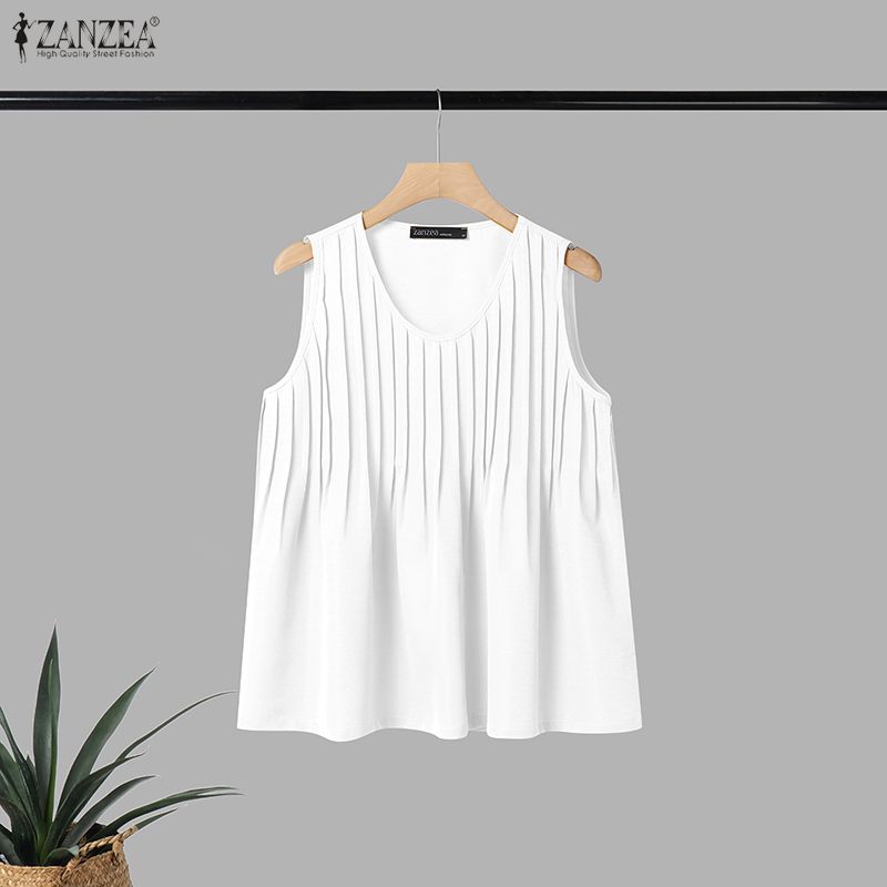 ZANZEA Tank Top Wanita Musim P - Summer Clothing Plus Size ulasan dan harga