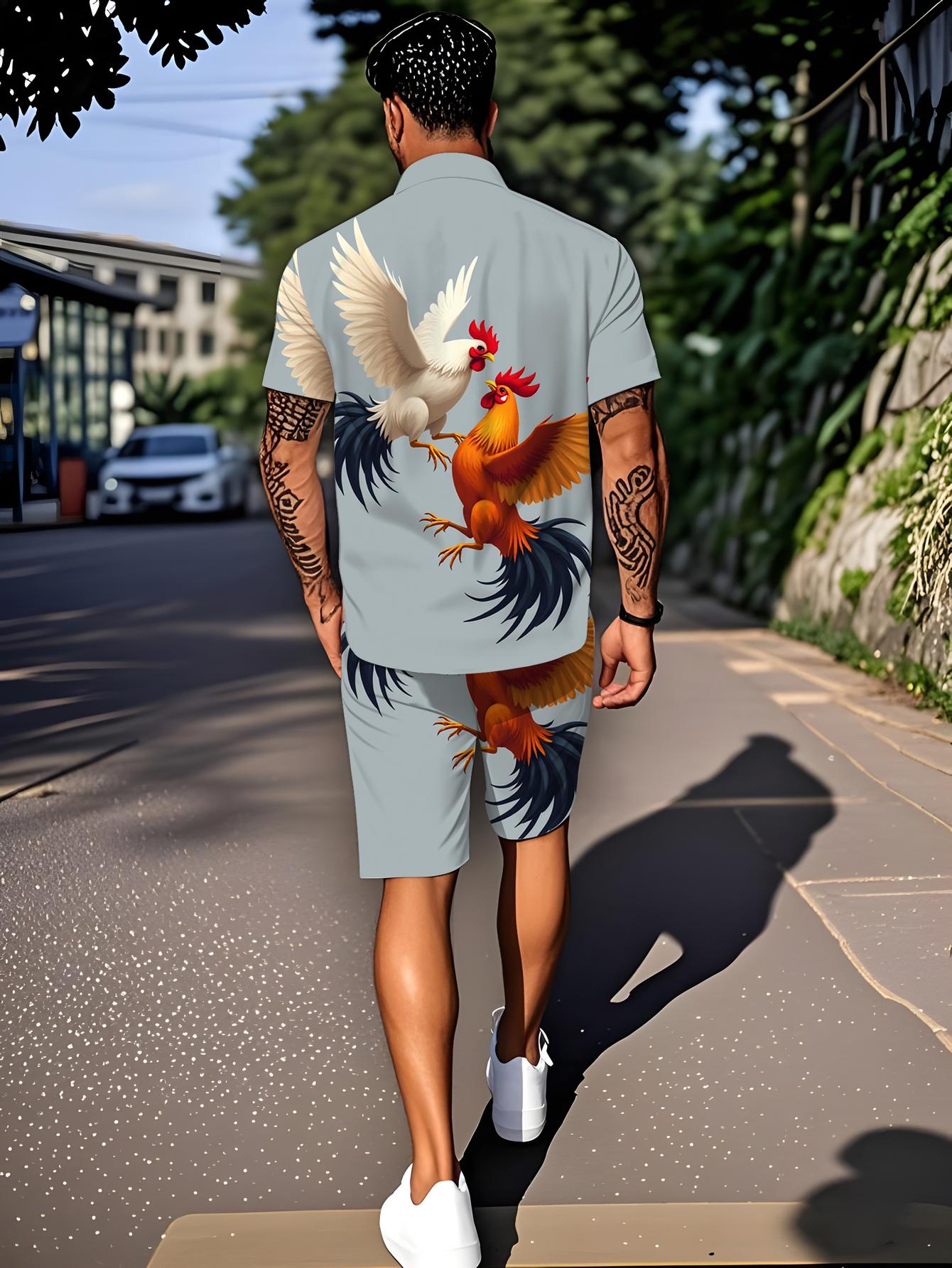 Setelan Kemeja Pria 2026 Musim - Summer Knit Clothing ulasan dan harga