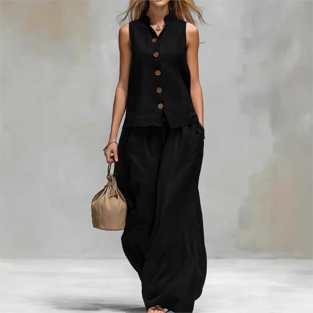 Atasan Tanpa Lengan Kerah Tega - Summer Zara ulasan dan harga