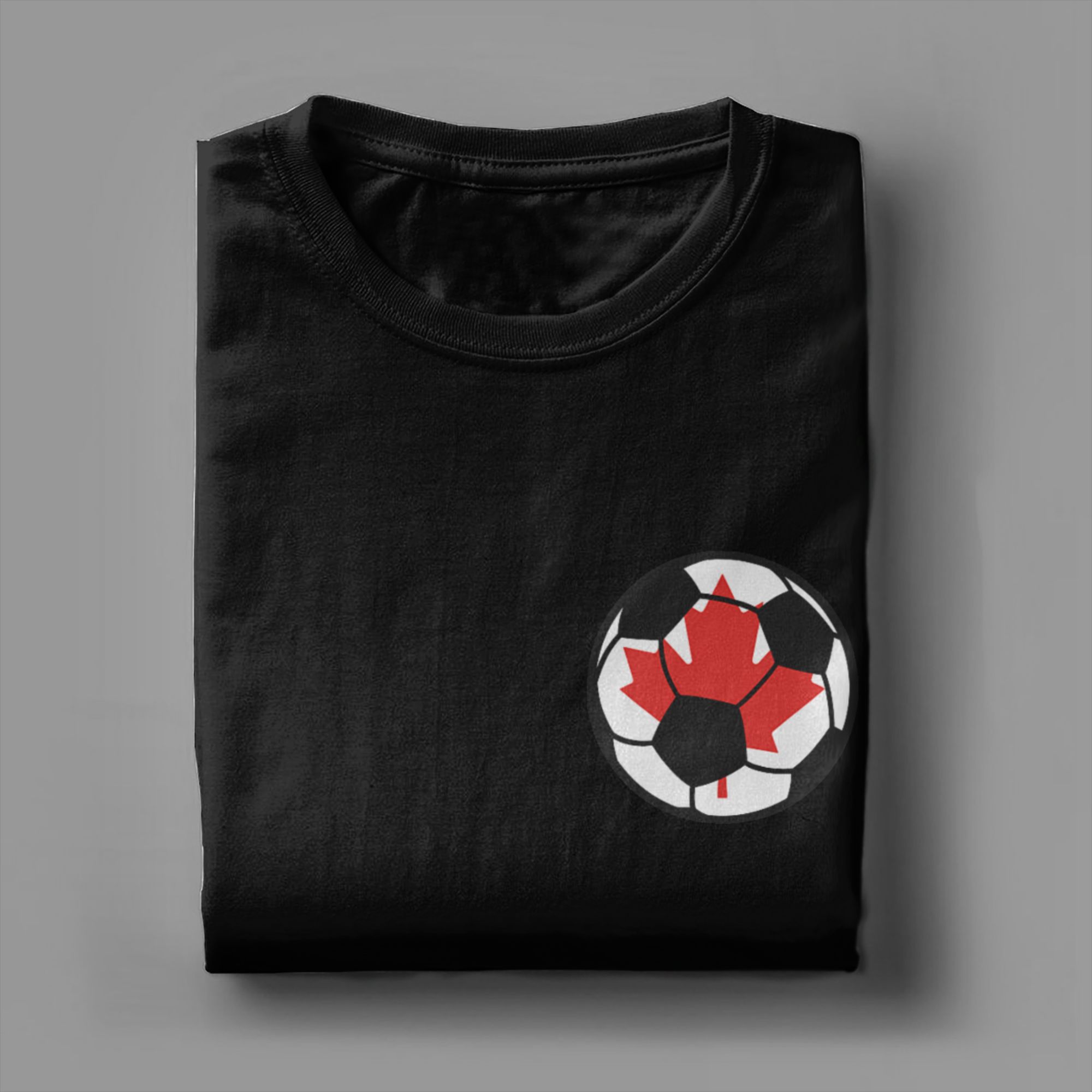 Kaus Pria Bendera Kanada Bola  - Summer Clothing Canada ulasan dan harga