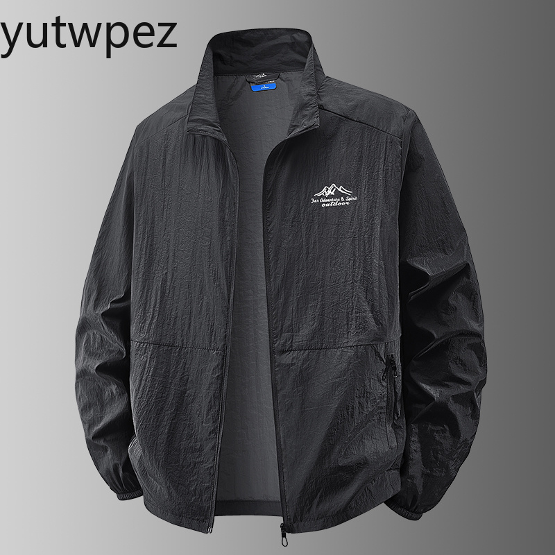 Jaket Ringan Pria UPF50+ untuk - Yours Clothing Summer Jackets ulasan dan harga