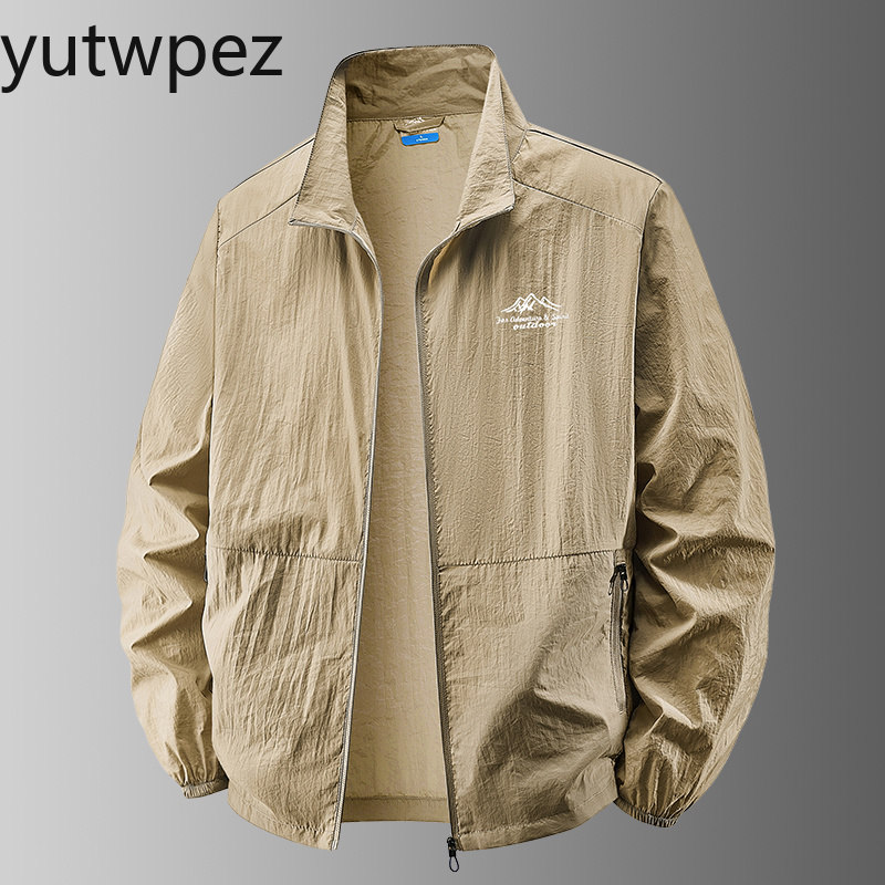 Jaket Ringan Pria UPF50+ untuk - Yours Clothing Summer Jackets ulasan dan harga