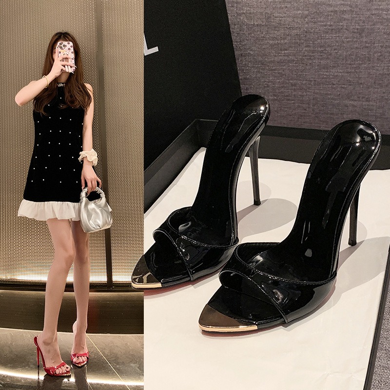 Sandal Hak Stiletto Runcing Me - Summer Clothing Plus Size ulasan dan harga