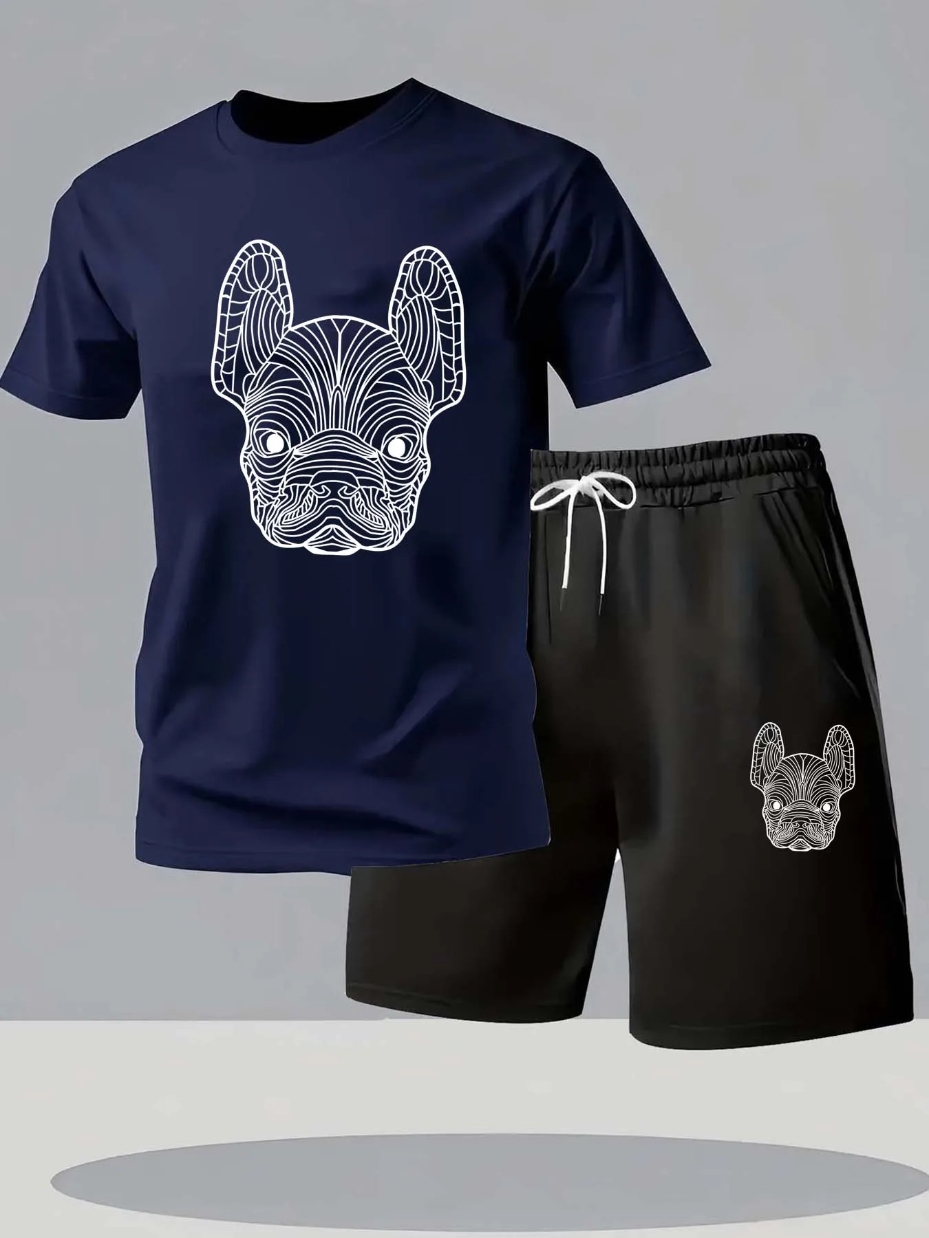 Setelan Kaos Lengan Pendek dan - Summer Gym Clothing ulasan dan harga