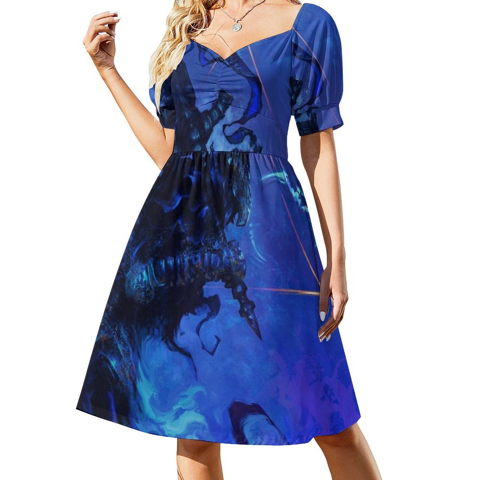 Gaun Howl Sweetheart Neckline  - Summer Knights Clothing ulasan dan harga