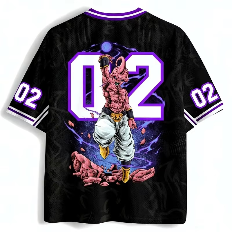 Kaos 3D Print Dragon Ball Kid  - Summer Clothing Aesthetic ulasan dan harga