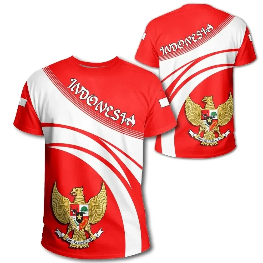Kaus motif Heraldic bendera In - Summer Clothing Teens ulasan dan harga
