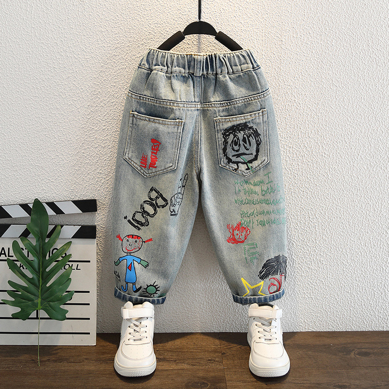 Celana Jeans Bayi Laki-laki un - Summer Clothing Drawing ulasan dan harga