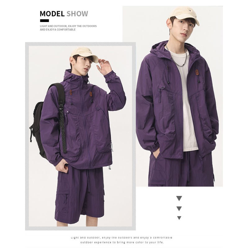 Pakaian Kulit Tahan UV Kasual  - Yours Clothing Summer Jackets ulasan dan harga