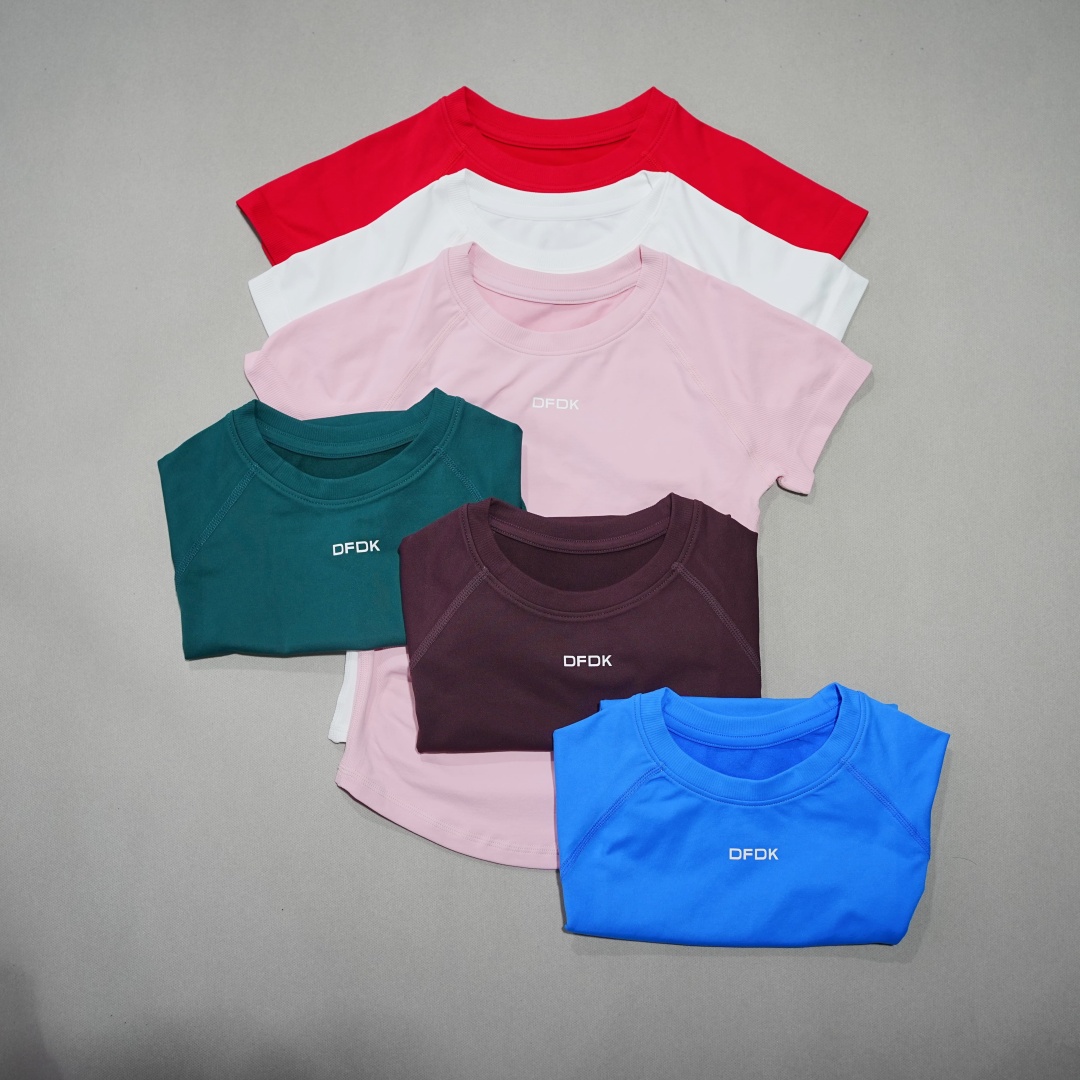 Kaos Olahraga Wanita Elastis B - Summer Gym Clothing ulasan dan harga
