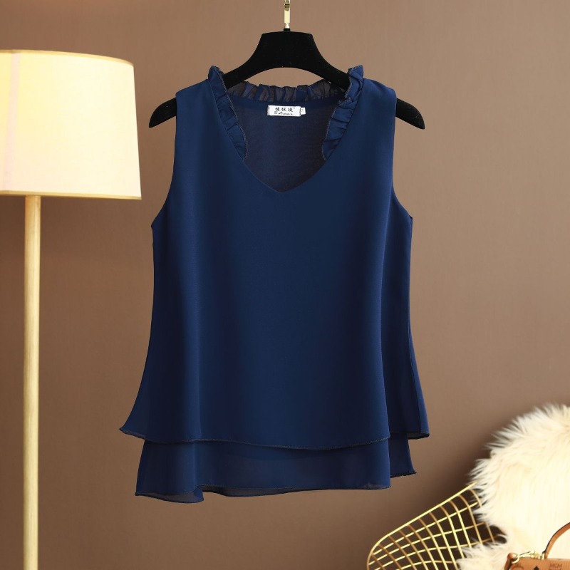 Atasan Sifon Halter Ukuran Bes - Halter Neck Top ulasan dan harga