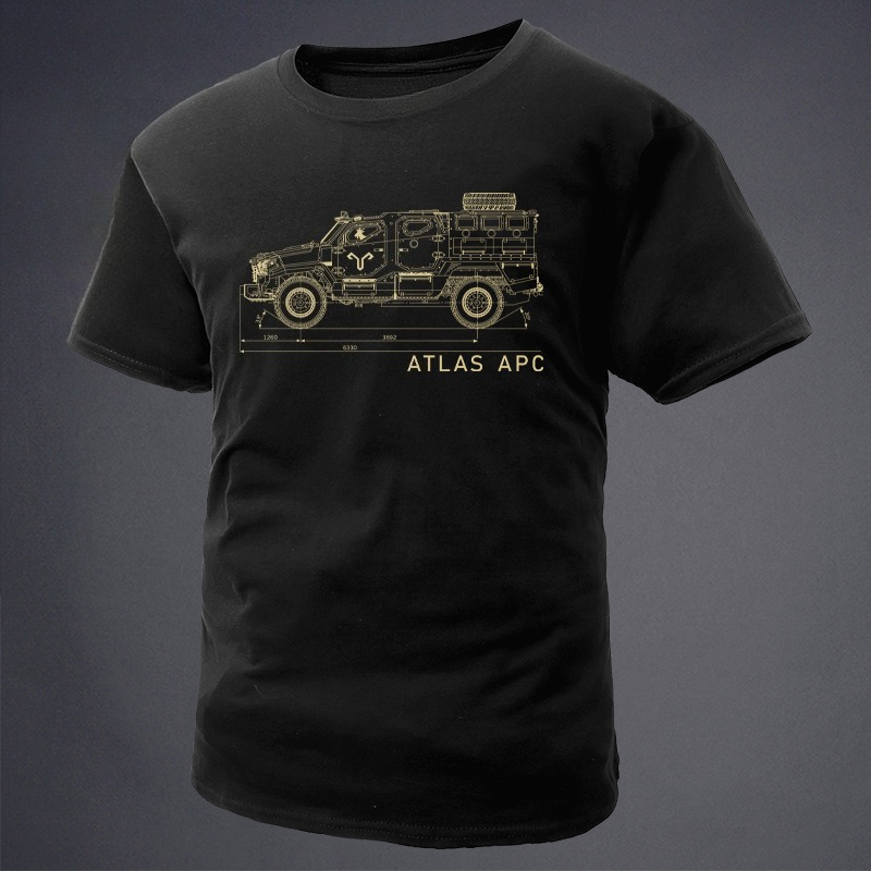 Kaos Lengan Pendek Cetak Gamba - Summer Clothing Drawing ulasan dan harga