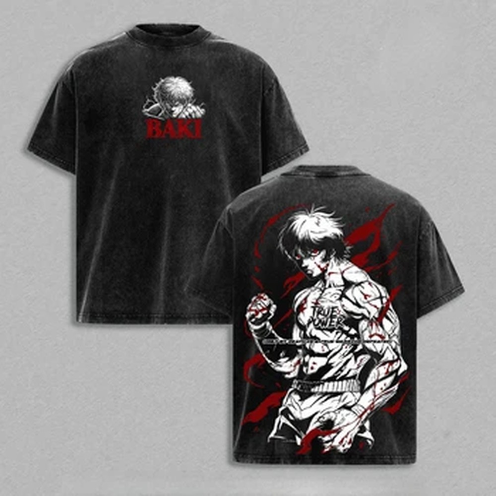 Kaos Anime Jepang Baki, Kaos G - Summer Clothing Italy ulasan dan harga