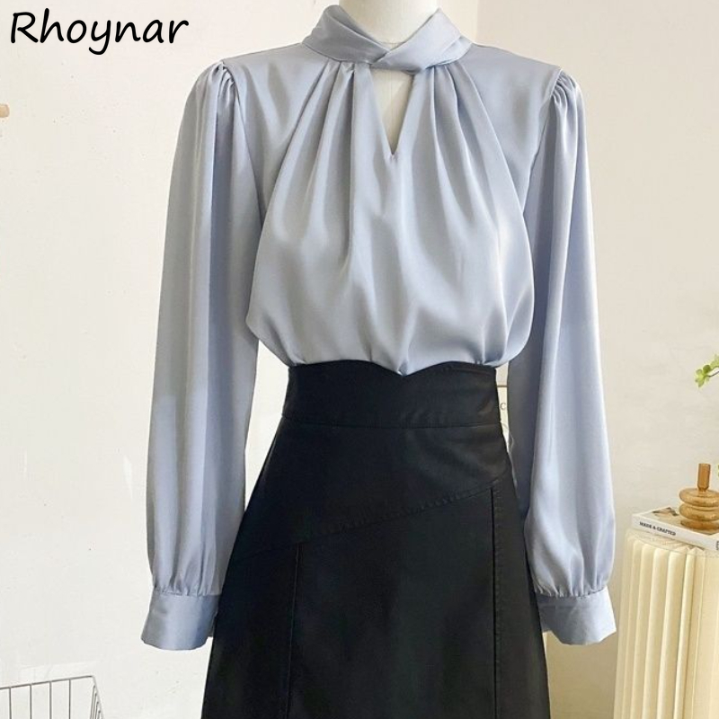 Blus Wanita lengan panjang, bl - Summer Clothing Aesthetic ulasan dan harga