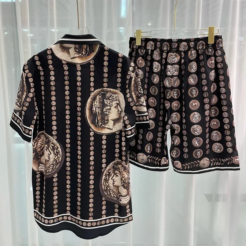Setelan Kemeja Pria Royal Luxu - Beach Shirt Hawaiian ulasan dan harga